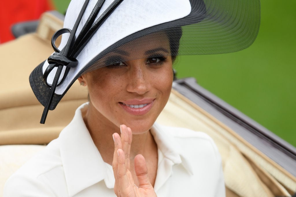 Meghan, Duchess of Sussex attends day one of Royal Ascot at Ascot Racecourse on June 19, 2018 in Ascot, United Kingdom.