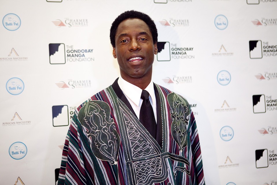 Actor Isaiah Washington arrives at the Gondobay Manga Foundation Inaugural Gala