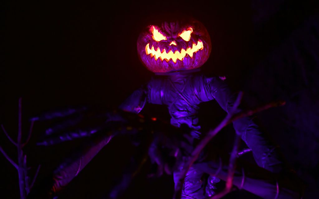 Halloween haunted house
