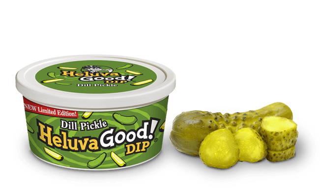 Heluva good dip pickle