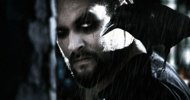 Jason Momoa in a promotional photo for 'The Crow'.