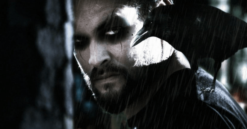 Jason Momoa in a promotional photo for 'The Crow'. Jason Momoa in a promotional photo for 'The Crow'.