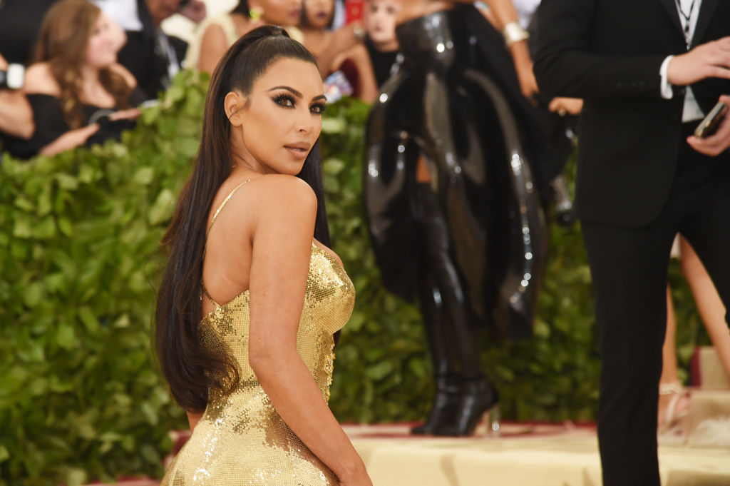 Kim Kardashian attends the Heavenly Bodies: Fashion & The Catholic Imagination Costume Institute Gala