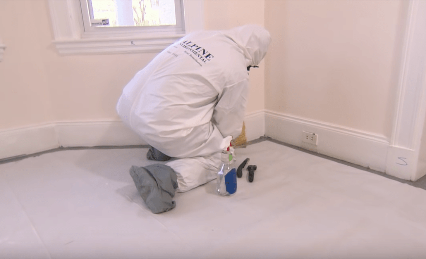 Lead paint removal