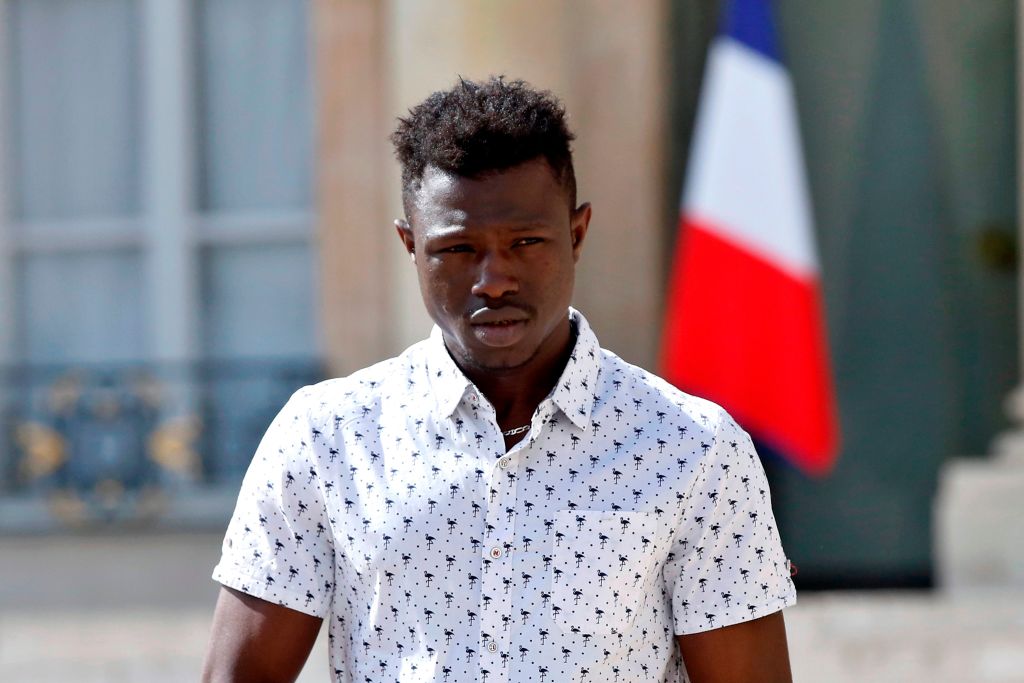 Mamoudou Gassama rescued child from hotel balcony
