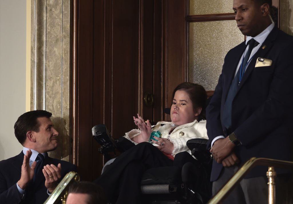 Megan Crowley recognized during state of the union