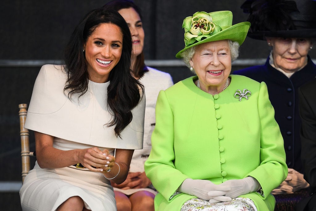 Meghan Markle and Queen Elizabeth