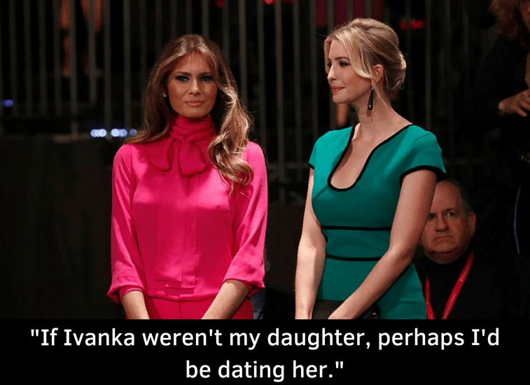 Melania and Ivanka stand at an event.
