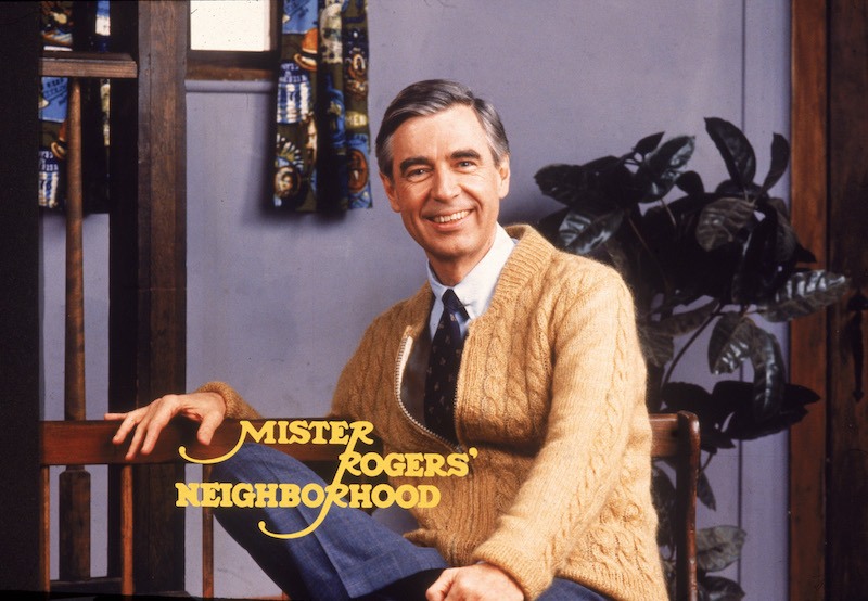 Mister Rogers' Neighborhood promo photo. Mister Rogers' Neighborhood promo photo.
