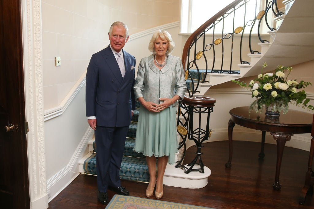 Prince Charles, Prince of Wales and Camilla, Duchess of Cornwall at Hillsborough Castle