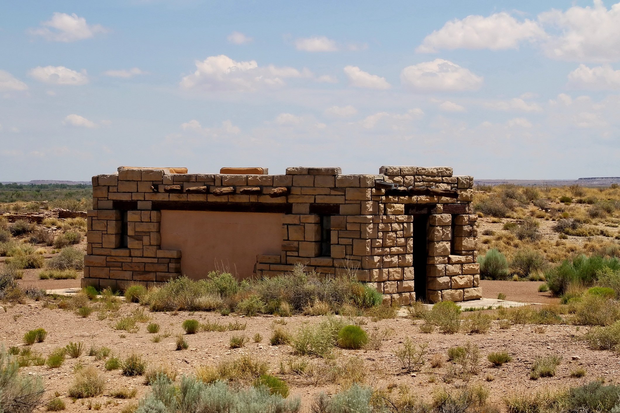 Puerco Pueblo Petrified Forest Arizona