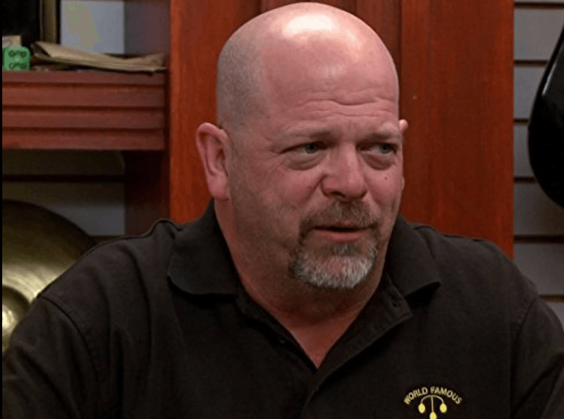 Rick Harrison on 'Pawn Stars'. Rick Harrison on 'Pawn Stars'.