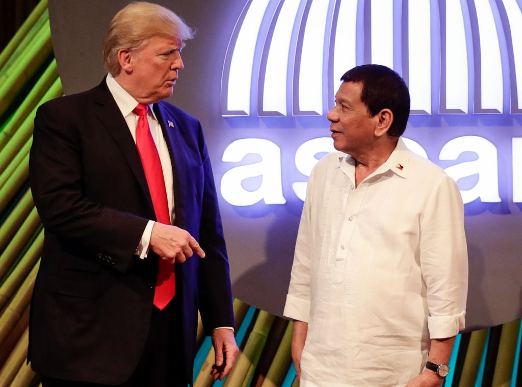 Rodrigo Duterte and Donald Trump