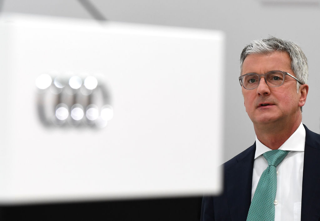 Rupert Stadler, CEO of German car maker Audi