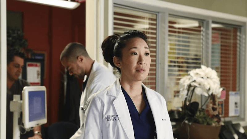 Sandra Oh Sandra Oh as Dr. Cristina Yang on 'Grey's Anatomy.