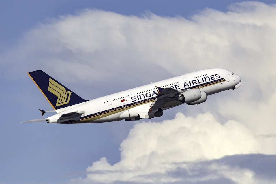 Singapore Airlines Airbus A380 9V-SKB