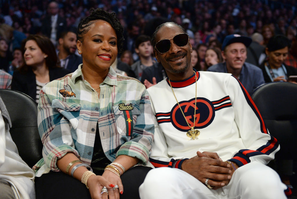 Snoop Dogg and wife Shante Broadus