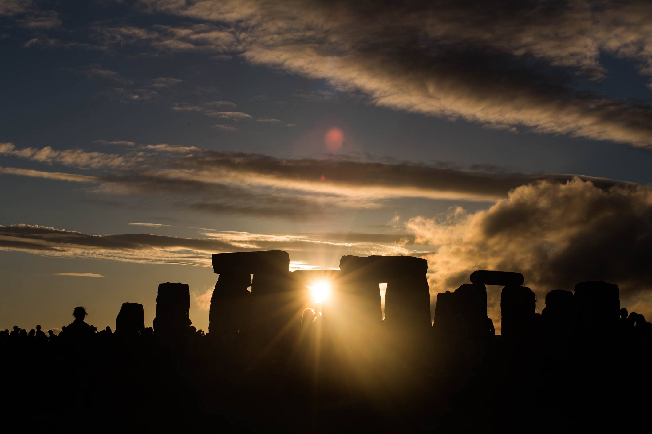 Stone Henge Sunset Summer Solstice