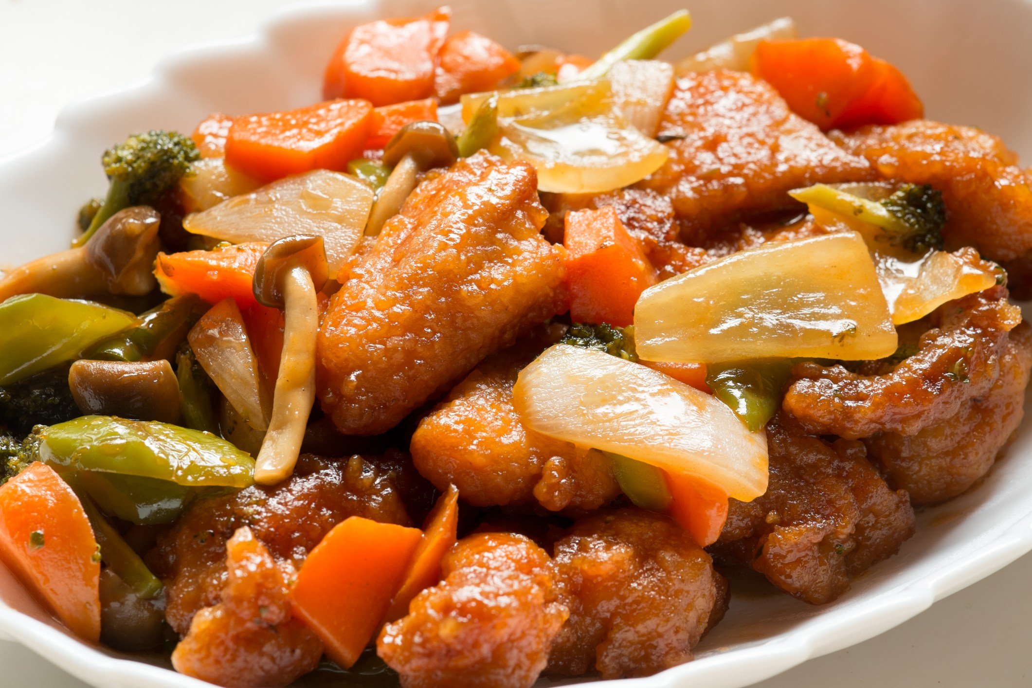 Sweet and Sour Pork.