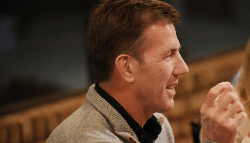 Thomas Ravenel during a dinner. Thomas Ravenel during a dinner.