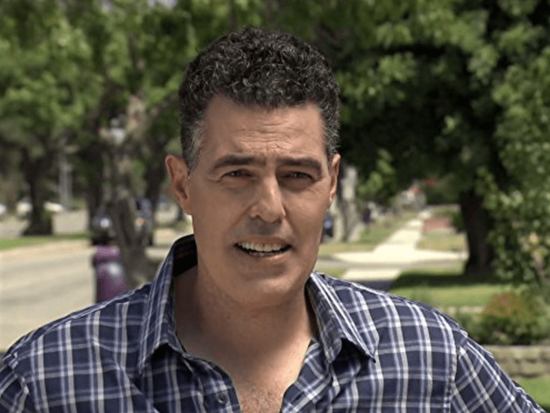 The host of 'To Catch a Contractor' in a segment of the show. The host of 'To Catch a Contractor' in a segment of the show.