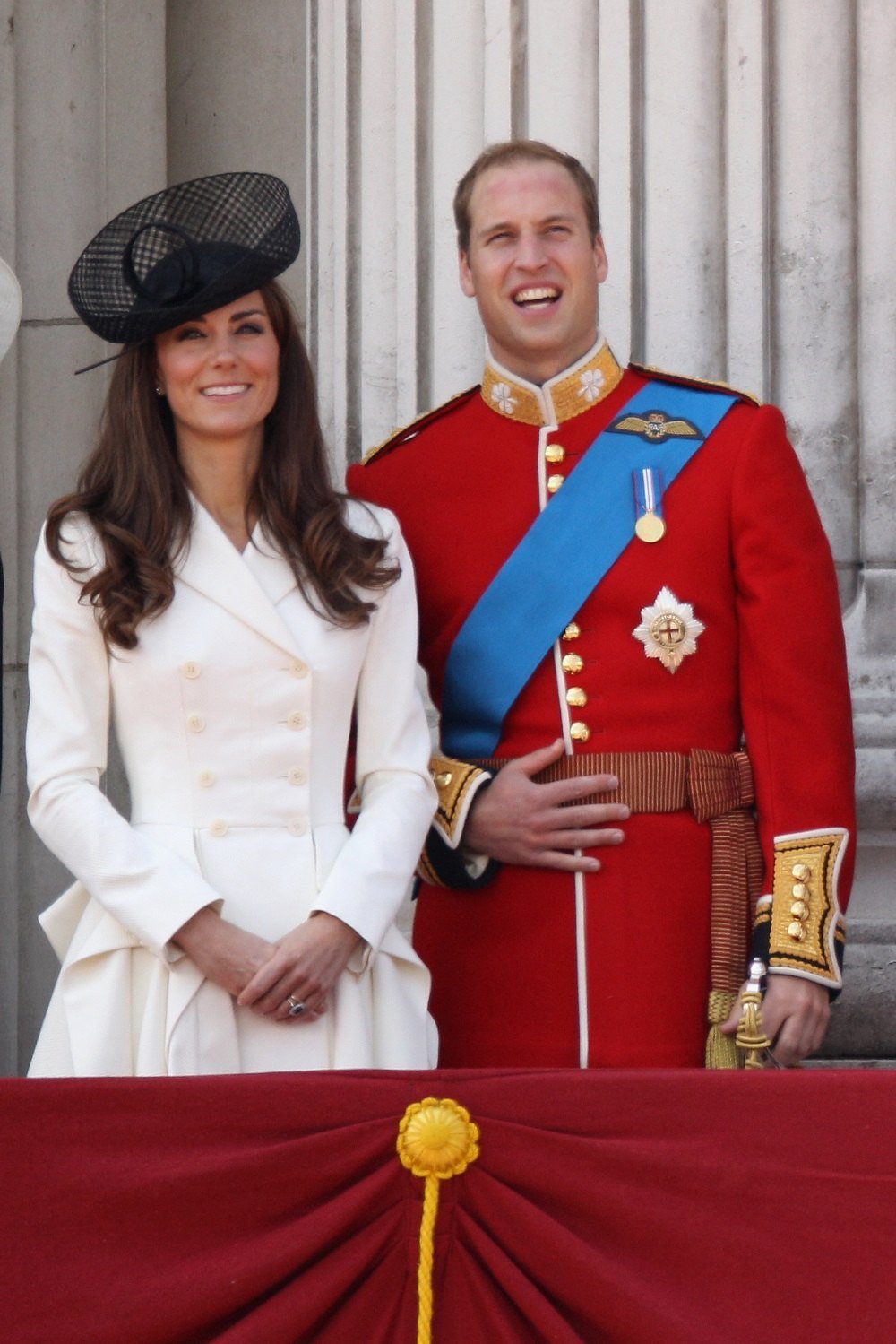 Catherine; Duchess of Cambridge and Prince William; Duke of Cambridge join HM Queen Elizabeth II to celebrates her official birthday Catherine; Duchess of Cambridge and Prince William; Duke of Cambridge join HM Queen Elizabeth II to celebrates her official birthday
