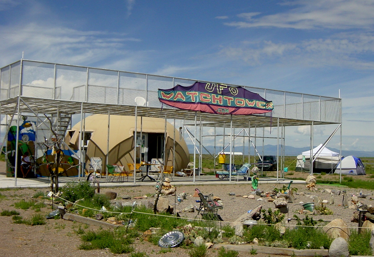 UFO watchtower
