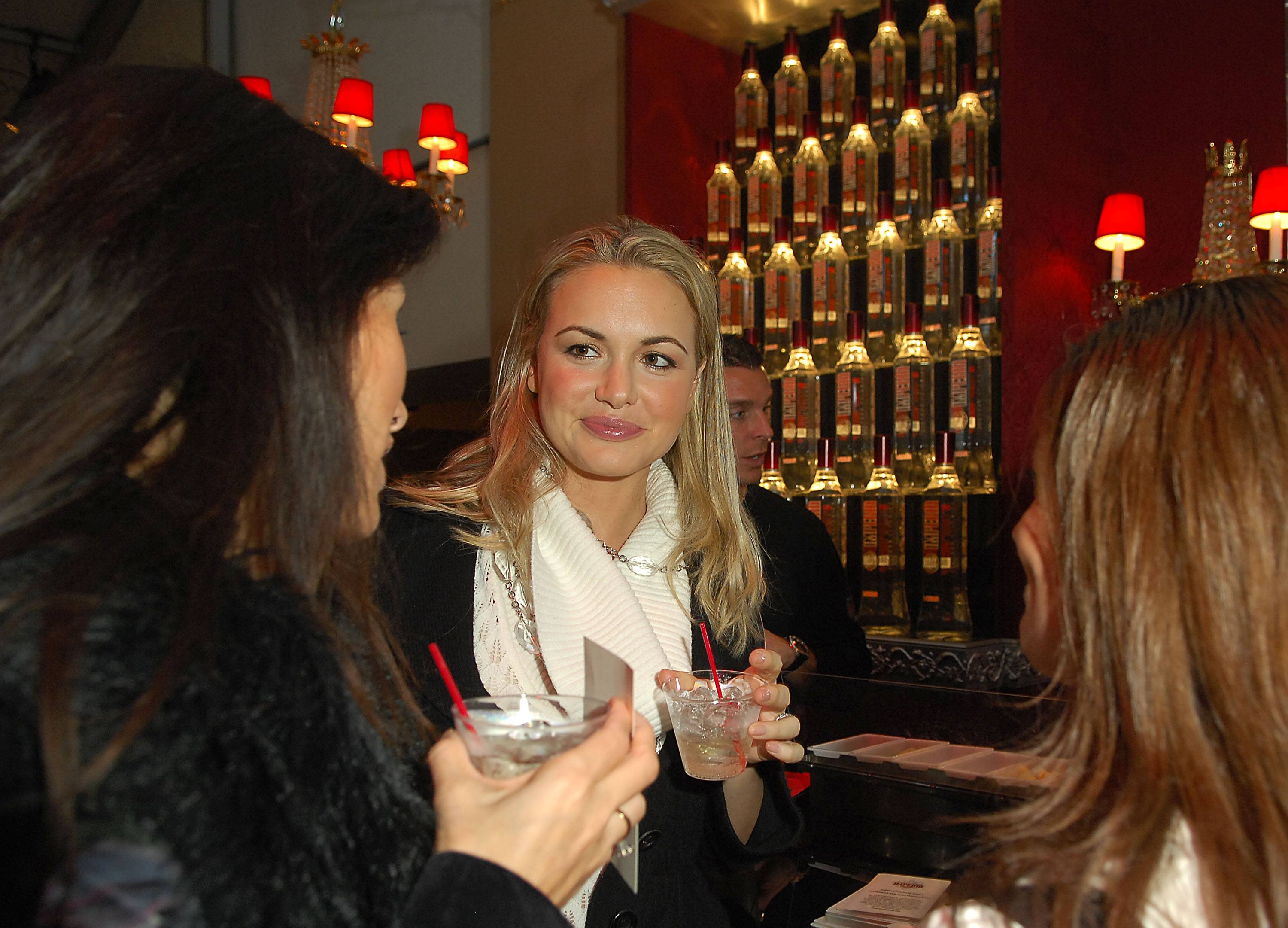 Vanessa Trump drinking
