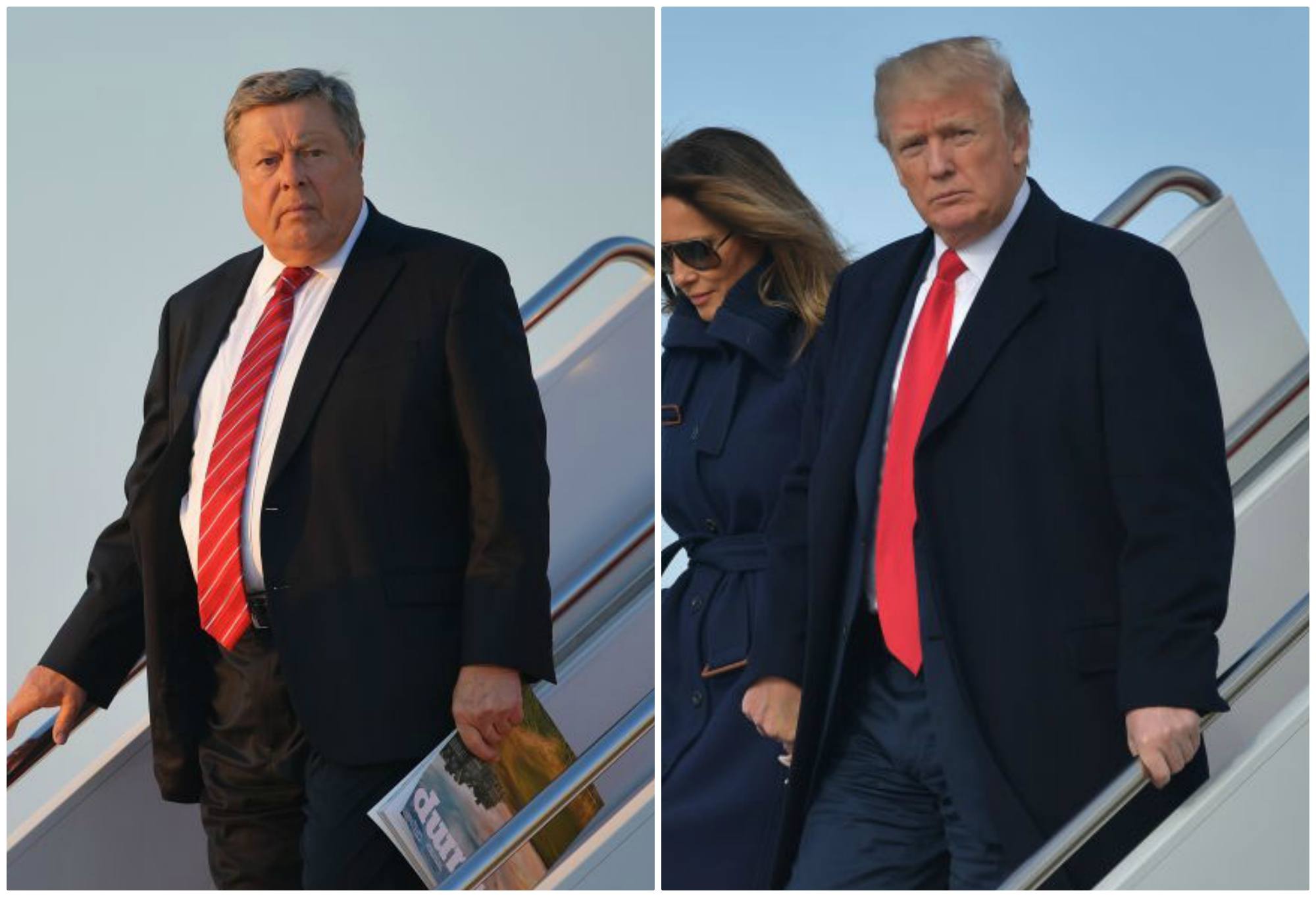 Viktor Knavs and Donald Trump