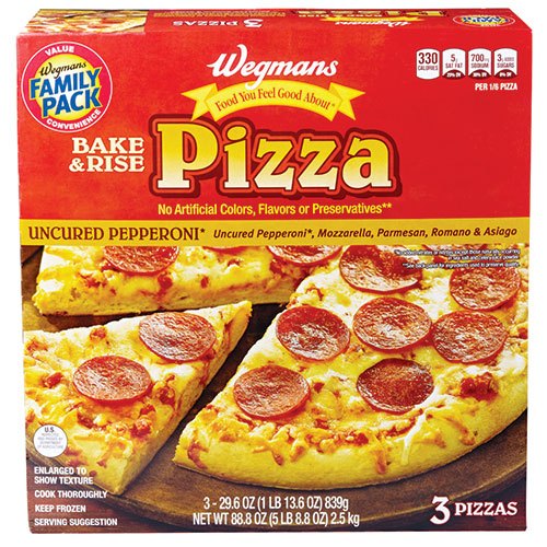 Wegman's pepperoni pizza
