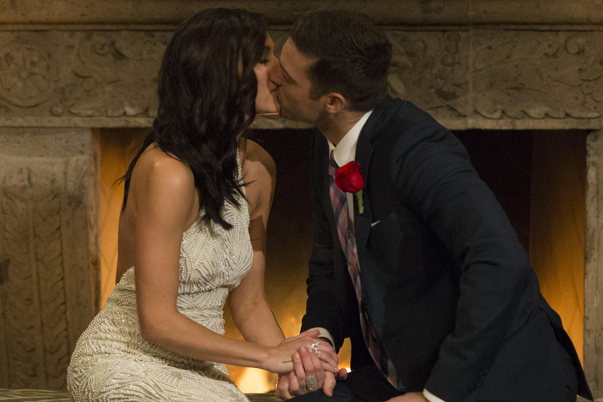 Becca Kufrin and Garrett Yrigoyen on The Bachelorette