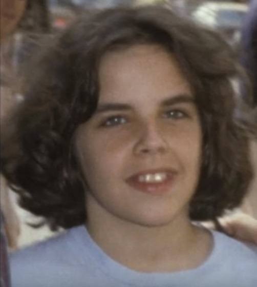Actor Ben Stiller as a young boy