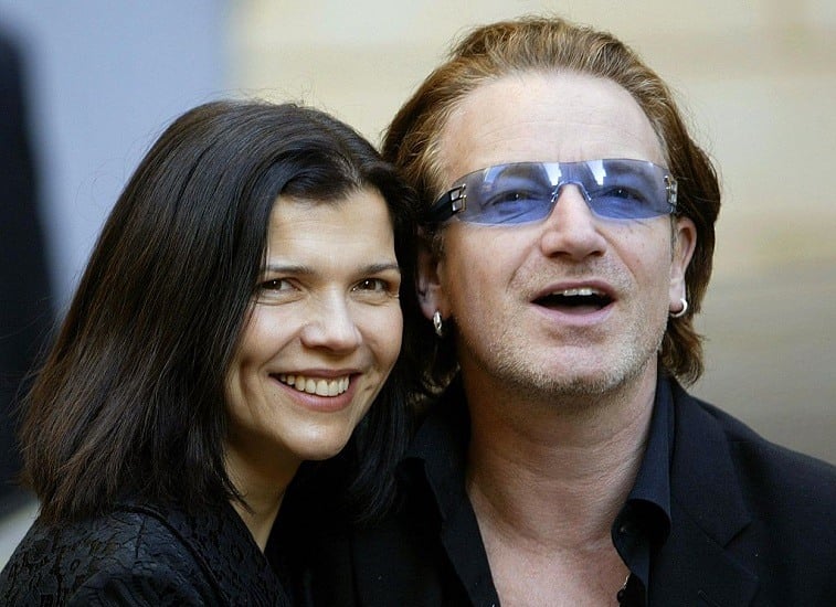 Bono and Alison Hewson