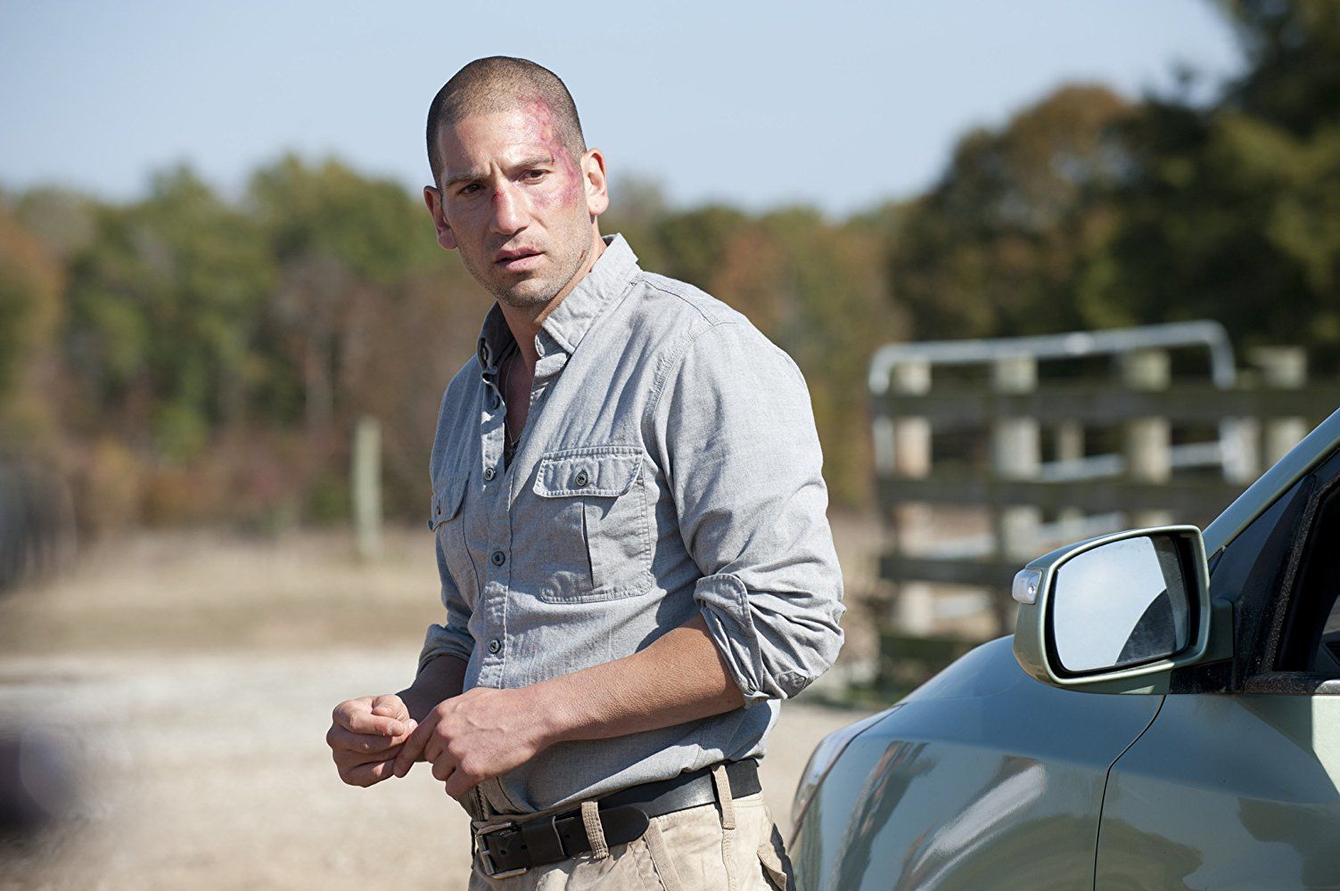 Jon Bernthal as Shane Walsh on The Walking Dead