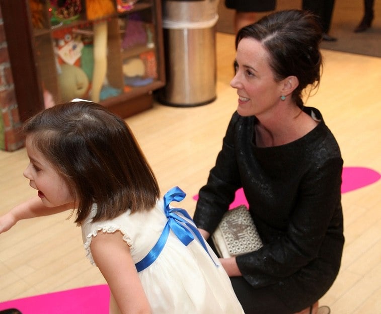 Frances Beatrix Spade and designer Kate Spade attend the 18th annual Bunny Hop to benefit the Society of Memorial Sloan-Kettering Cancer Center at FAO Schwartz on March 3, 2009 in New York City.