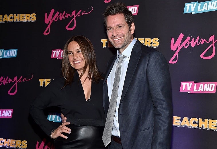Mariska Hargitay and Peter Hermann Mariska Hargitay and Peter Hermann