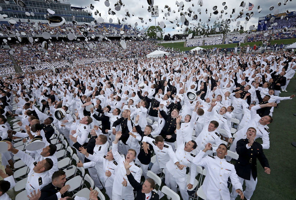 Naval Academy graduation