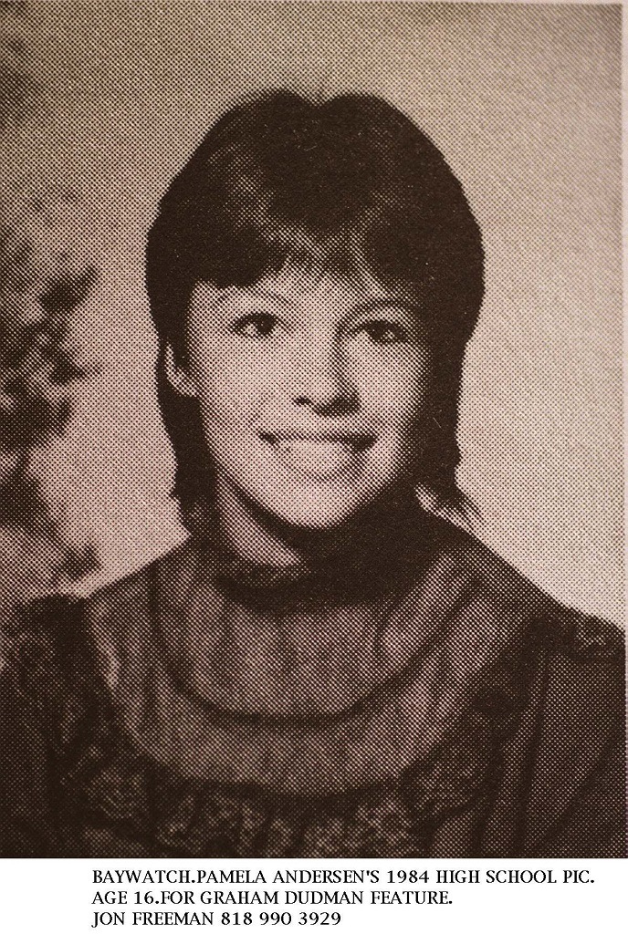 Pamela Andersen in 1984 Pamela Andersen in 1984