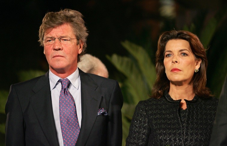 Princess Caroline of Monaco-Hanover and her husband Prince Ernst August of Hanover, attend the official inauguration late 07 October 2005 of the Monte-Carlo Bay Hotel & Resort.