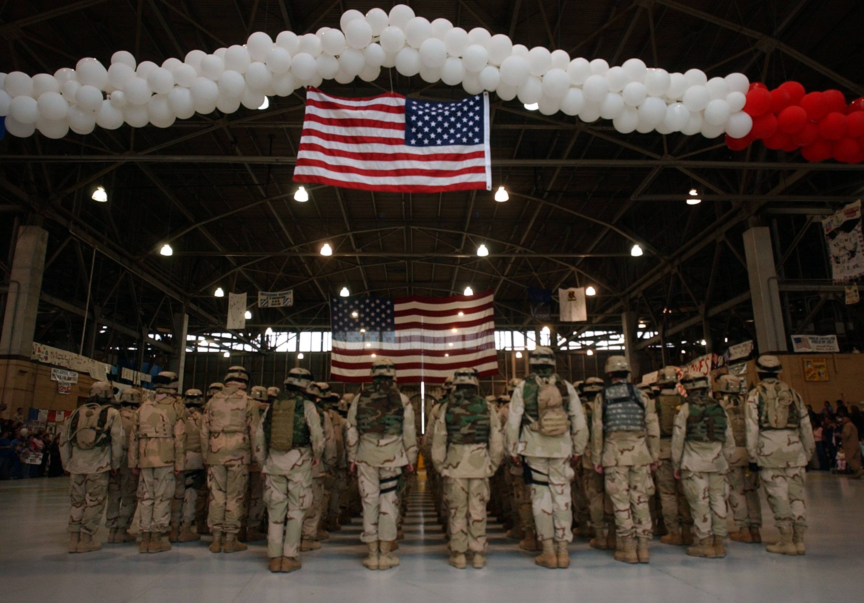 Returning soldiers