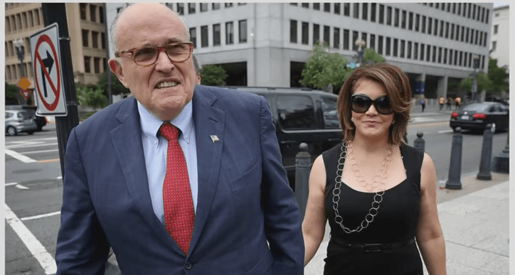 Rudy Giuliani and Jennifer LeBlanc Rudy Giuliani and Jennifer LeBlanc