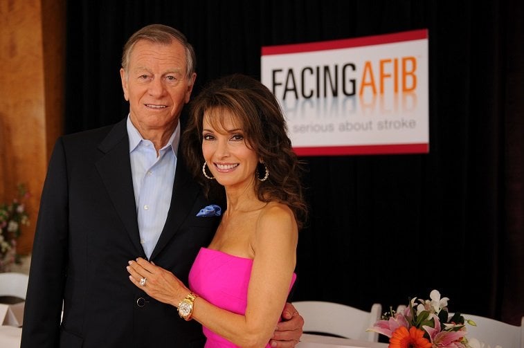 Susan Lucci and Helmut Huber Susan Lucci and Helmut Huber