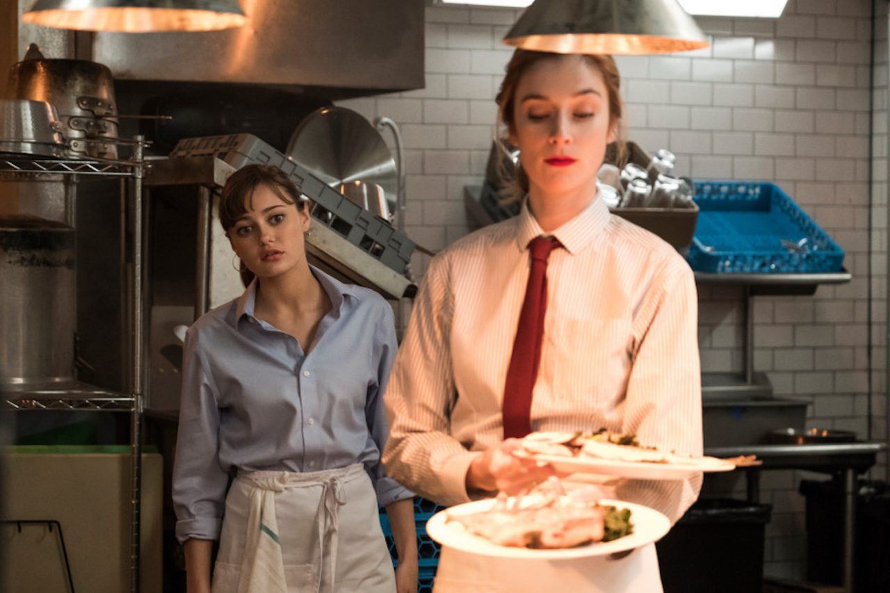 Caitlin FitzGerald and Ella Purnell on Sweetbitter