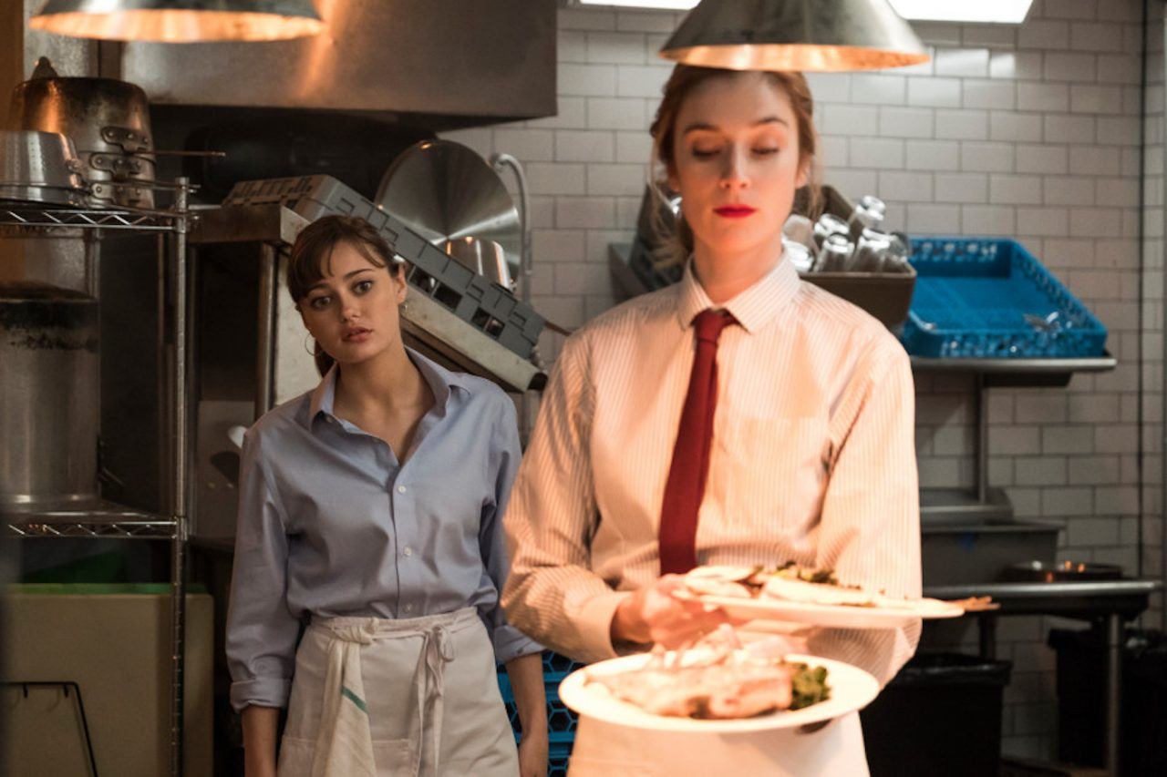 Caitlin FitzGerald and Ella Purnell on Sweetbitter Caitlin FitzGerald and Ella Purnell on Sweetbitter