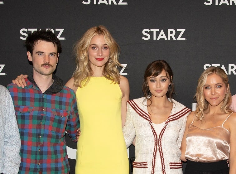 Tom Sturridge, Caitlin Fitzgerald, Ella Purnell, and Stephanie Danler Tom Sturridge, Caitlin Fitzgerald, Ella Purnell, and Stephanie Danler