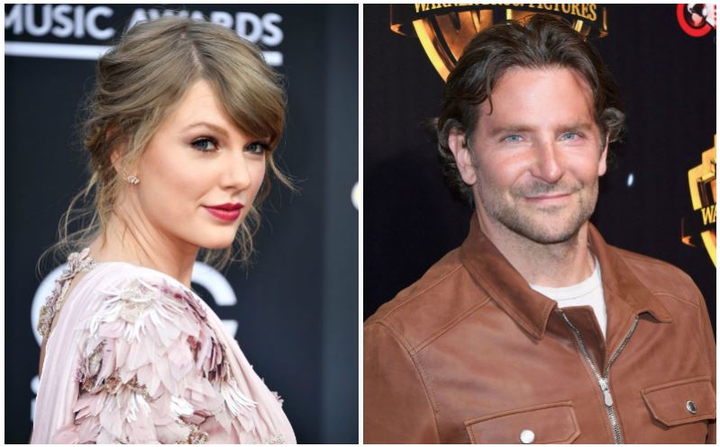 Taylor Swift and Bradley Cooper composite image