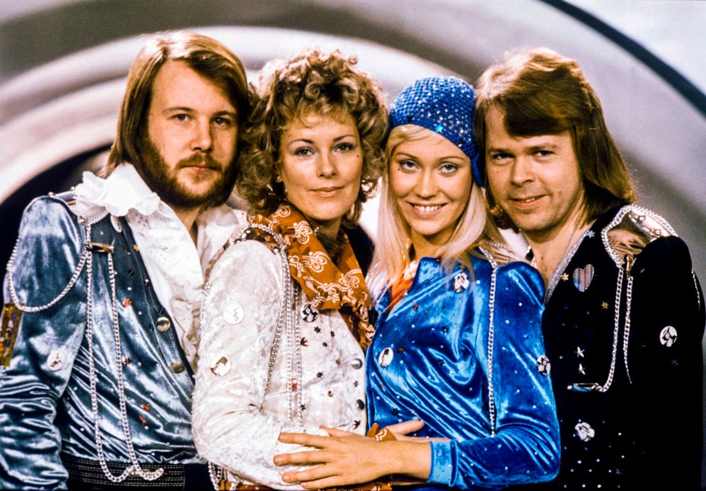 ABBA in 1974 in Stockholm