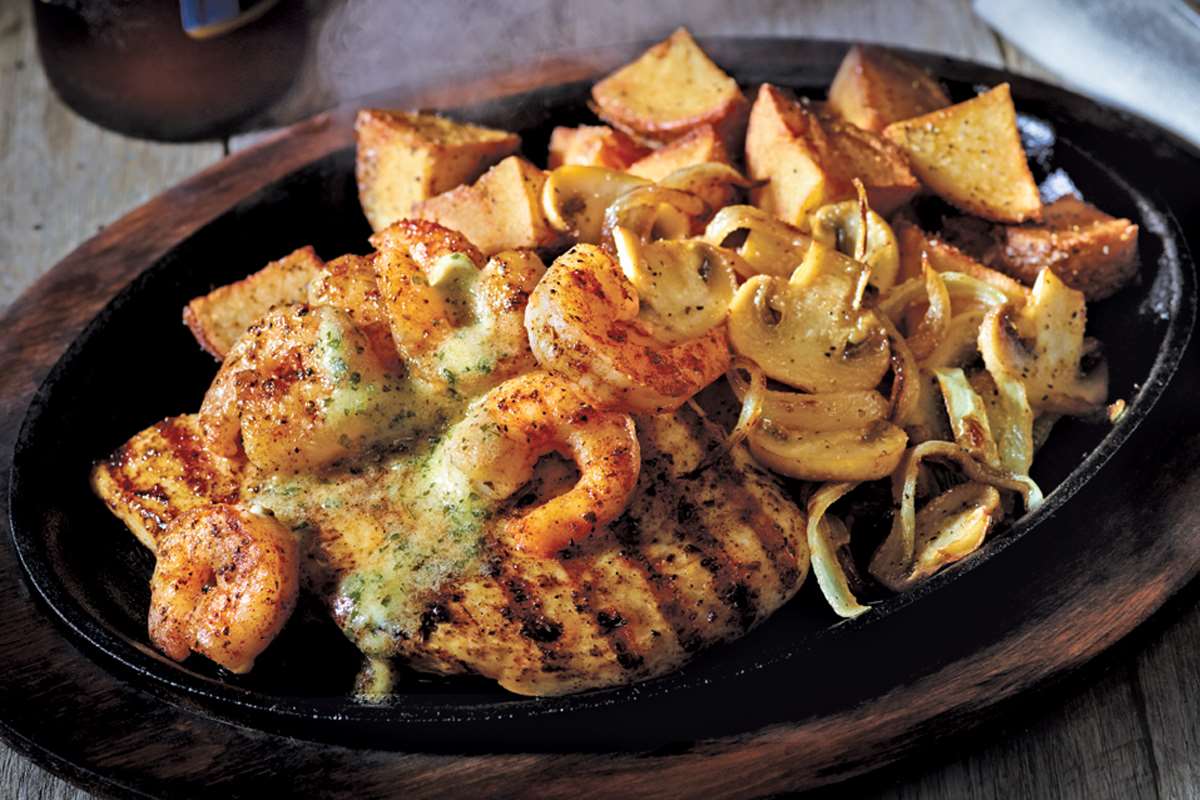 Applebee's Bourbon Street Chicken and Shrimp
