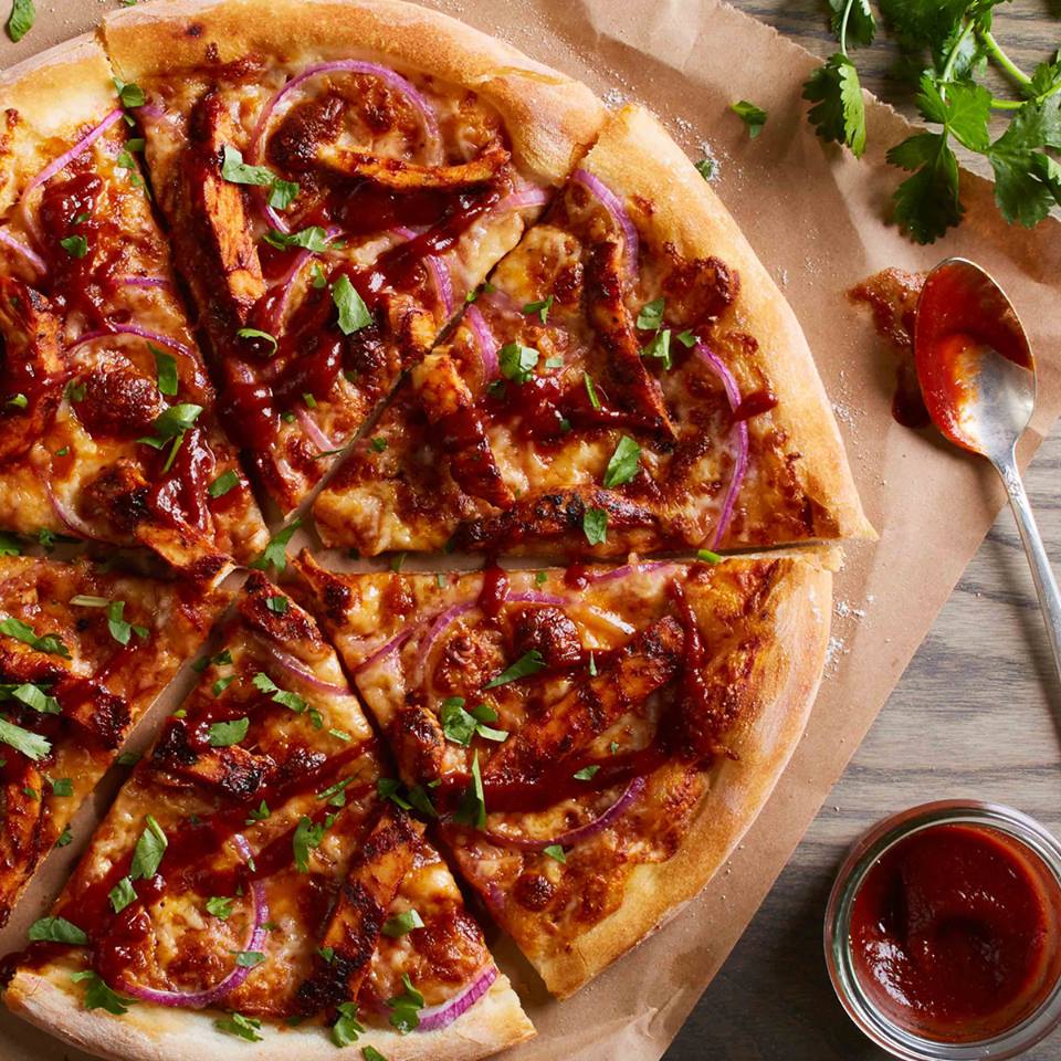 California Pizza Kitchen BBQ Chicken Pizza