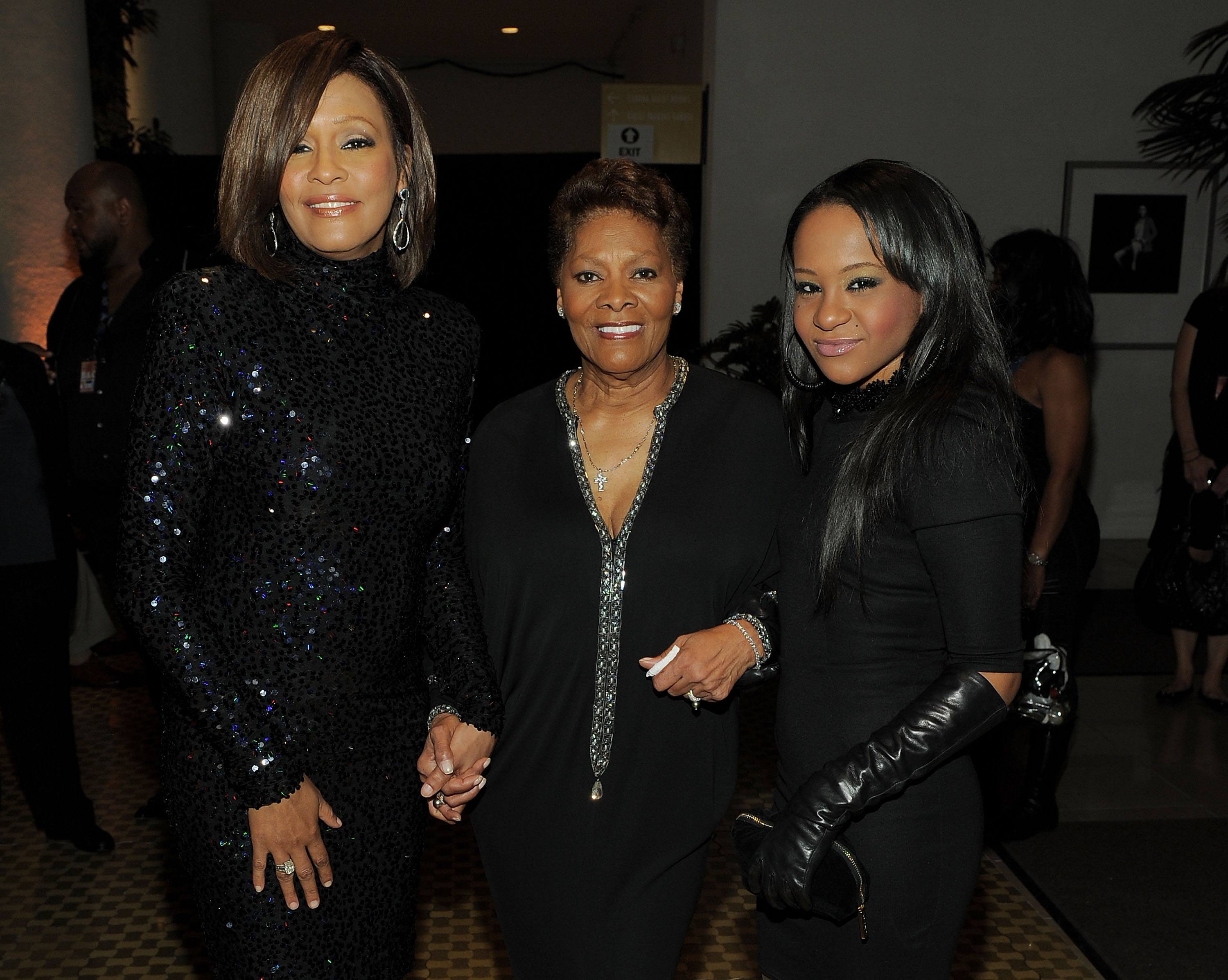 Whitney Houston, Dionne Warwick and Bobbi Kristina Brown